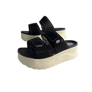 Hey Dude Black and White Women's Sandals